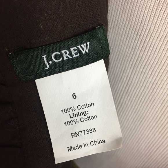 J. Crew brown button up dress - Picture 4 of 8